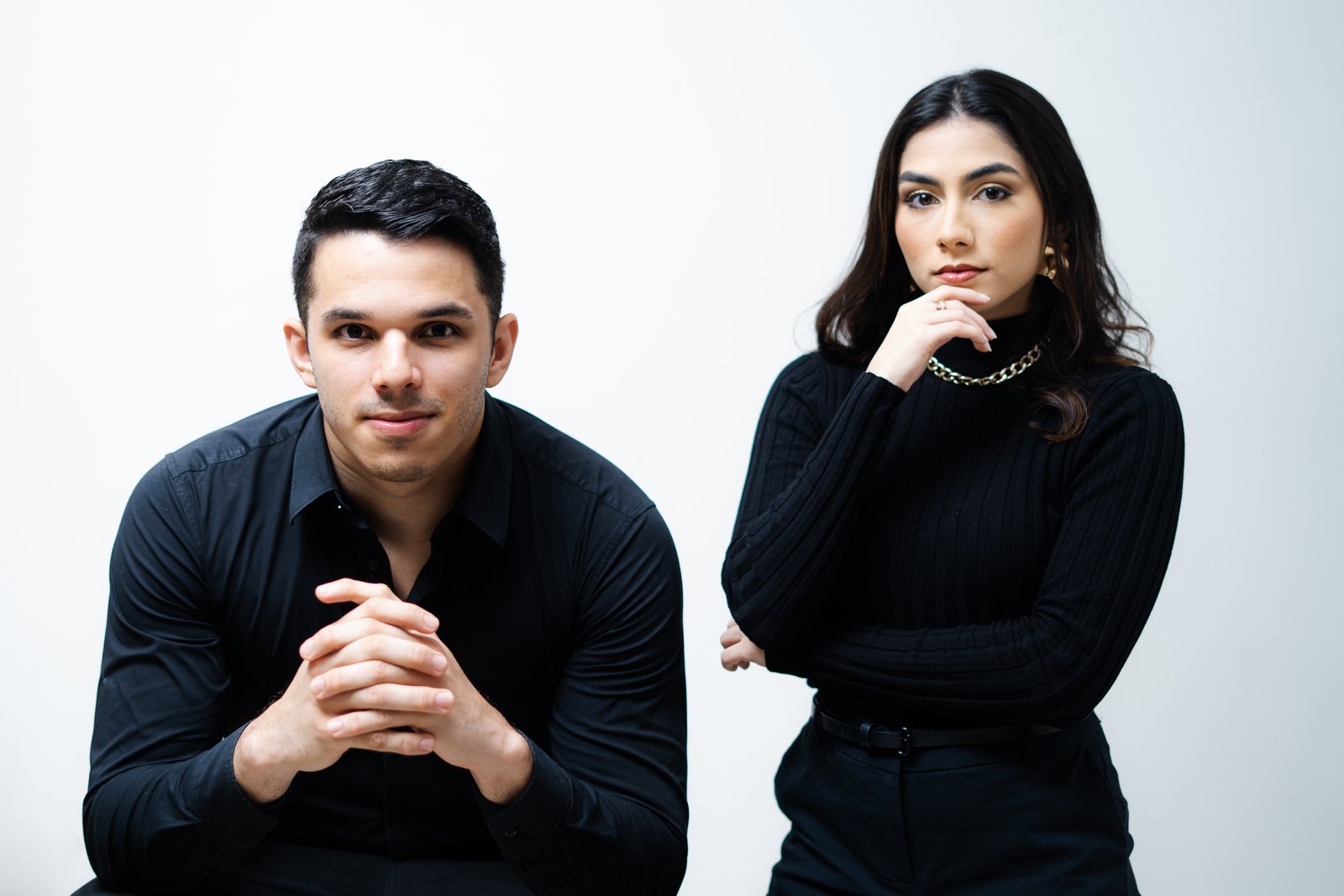 Fernanda e Enzo, fundadores da Lumin